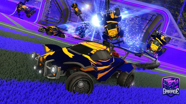 A Rocket League car design from NotAlonsoo