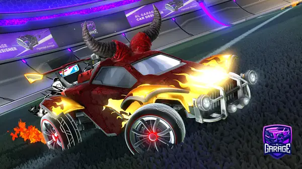 A Rocket League car design from TrainerDerek