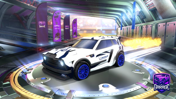 A Rocket League car design from yumekoRL