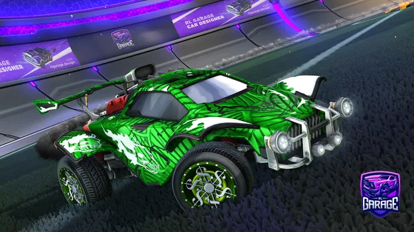 A Rocket League car design from Zirered