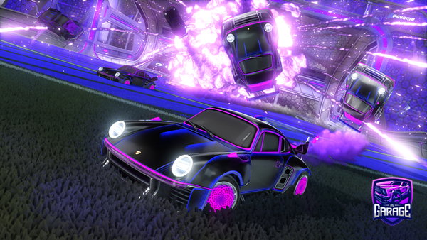 A Rocket League car design from BAZOOKA133