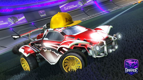 A Rocket League car design from whytz_08