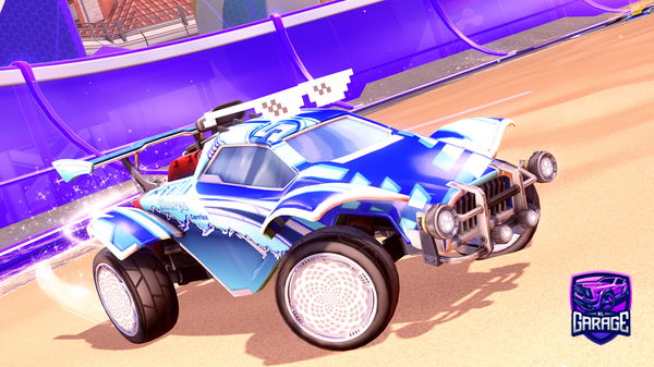 A Rocket League car design from MrUnicorn888