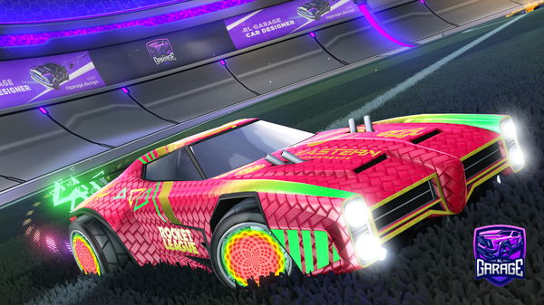 A Rocket League car design from Keenadian