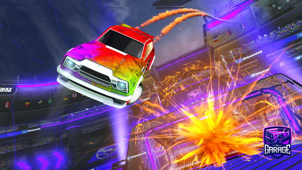 A Rocket League car design from Statogirl