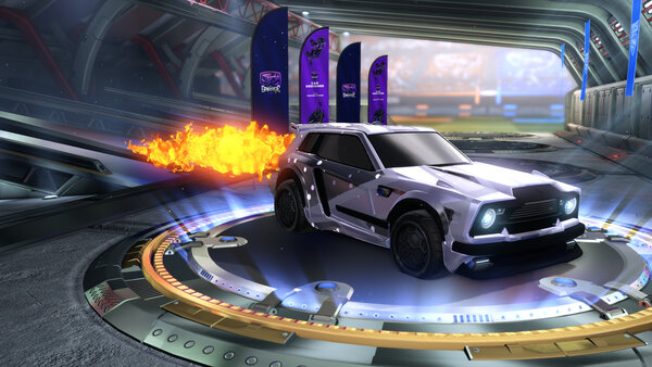 A Rocket League car design from Zep973