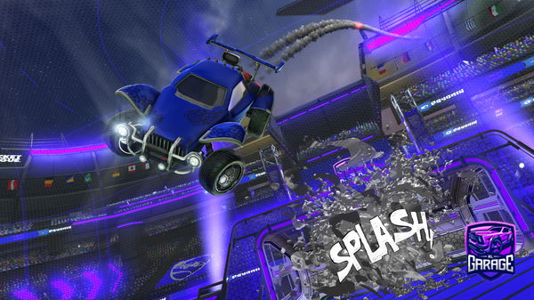 A Rocket League car design from AstralChago