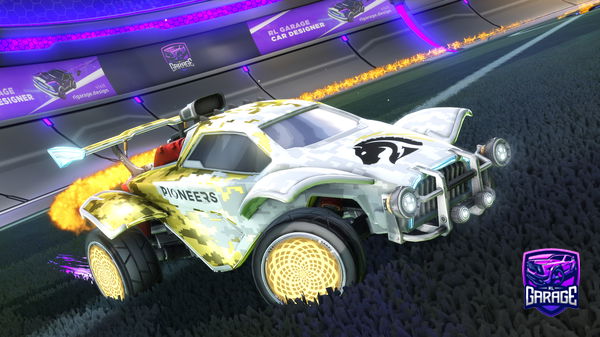 A Rocket League car design from DefiAntRL