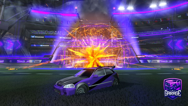 A Rocket League car design from teitogl11