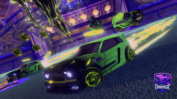 A Rocket League car design from Stepjad