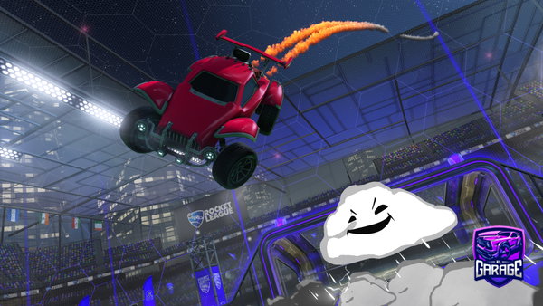A Rocket League car design from wexiezz_