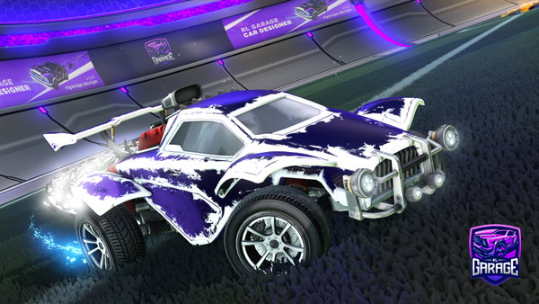 A Rocket League car design from OneEyeKaneki399