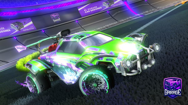 A Rocket League car design from My_gt_is_Pulse_lethal