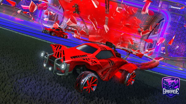 A Rocket League car design from Hallzy747670