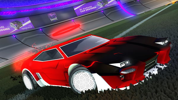 A Rocket League car design from Luviito2