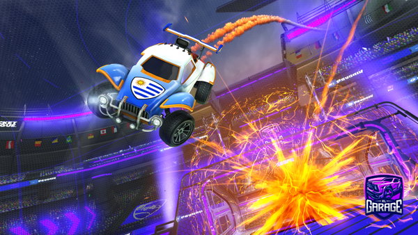 A Rocket League car design from mwkj