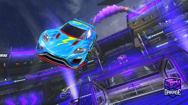 A Rocket League car design from trublud