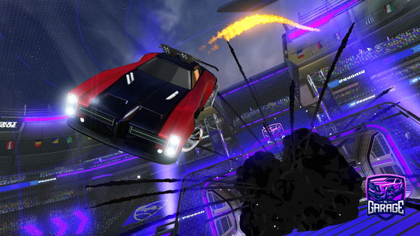 A Rocket League car design from CHA1NLY