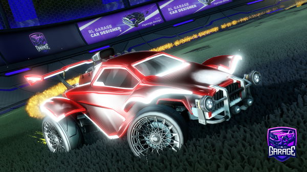 A Rocket League car design from Jiamisafooth