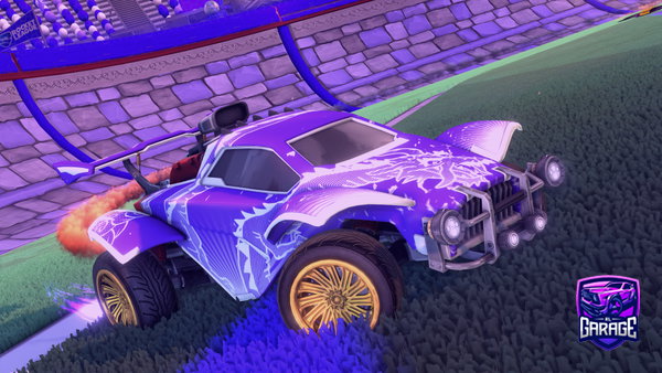 A Rocket League car design from elct
