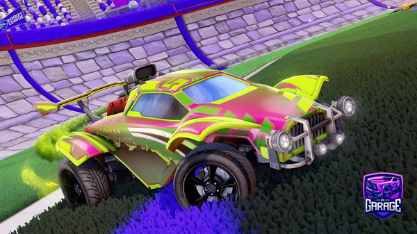 A Rocket League car design from jami476