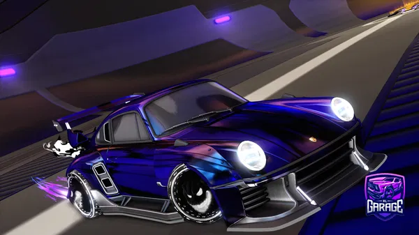 A Rocket League car design from stealthoxide9