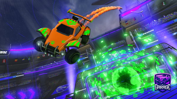 A Rocket League car design from SportyDan11