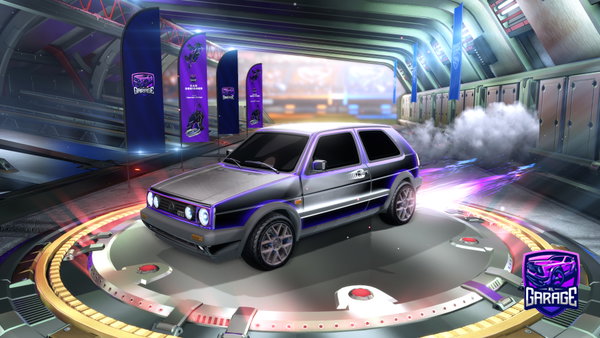 A Rocket League car design from Lentokone