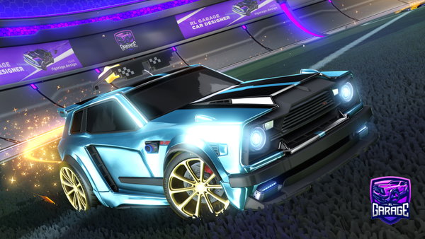 A Rocket League car design from FinnNinja01