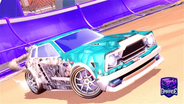A Rocket League car design from Fripouille45