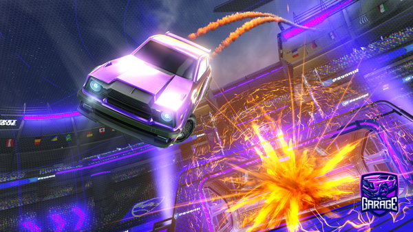 A Rocket League car design from kirimonmon