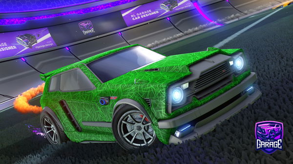 A Rocket League car design from DF2310