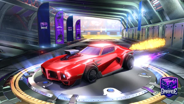 A Rocket League car design from MattyTheGoat18