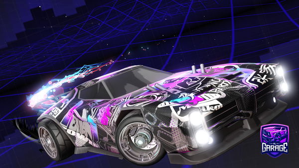 A Rocket League car design from Force_Field121