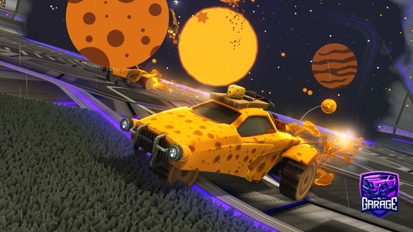 A Rocket League car design from UltraBasedSigma