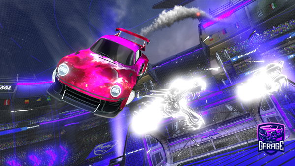 A Rocket League car design from sahelplay