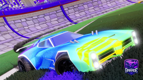 A Rocket League car design from patinormz