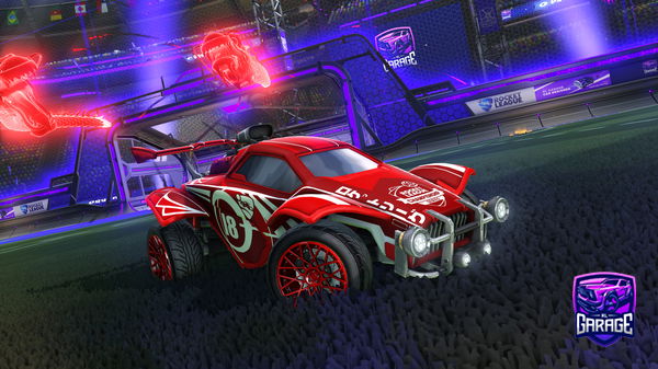 A Rocket League car design from tiktok_acelarl