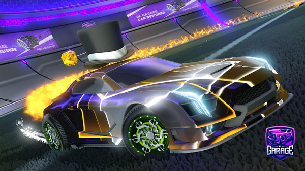 A Rocket League car design from Marbleslovesyou