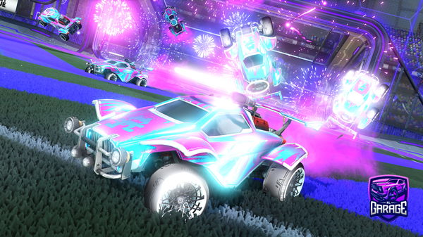 A Rocket League car design from Marvin1XD