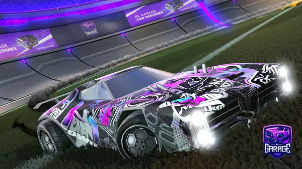 A Rocket League car design from floopdafinn