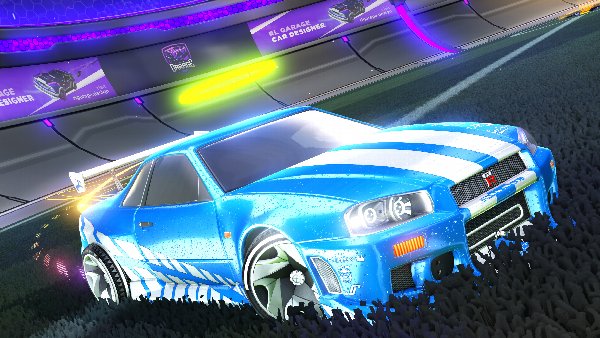 A Rocket League car design from CGul