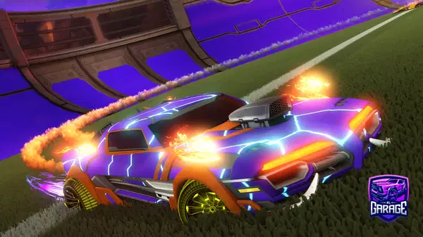 A Rocket League car design from HimHimHim
