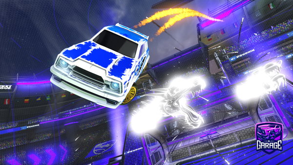 A Rocket League car design from MARCUSX123