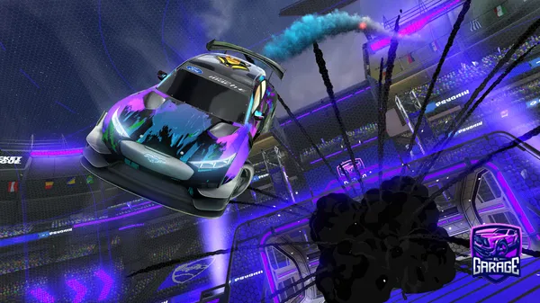 A Rocket League car design from LaughingStawk