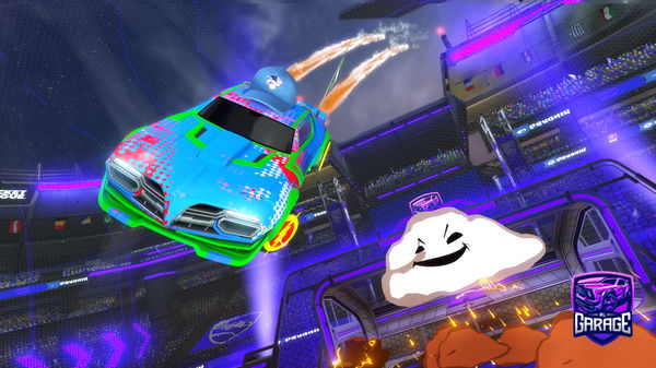 A Rocket League car design from M0nk3yMAnn08