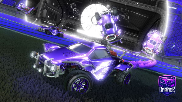 A Rocket League car design from technopro2009