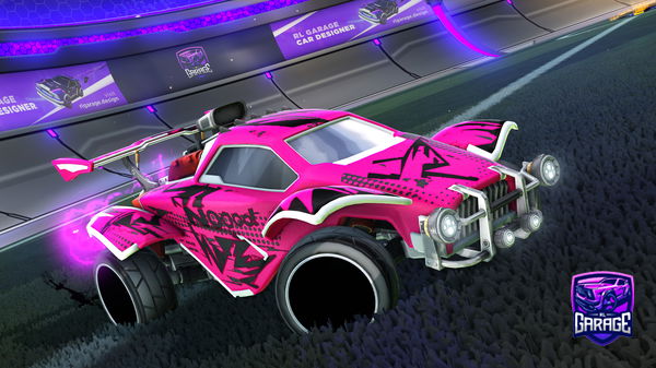 A Rocket League car design from Zippydoo52