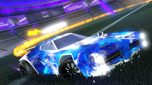 A Rocket League car design from KeeSkull81