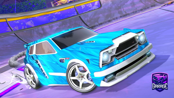 A Rocket League car design from godlyyamo